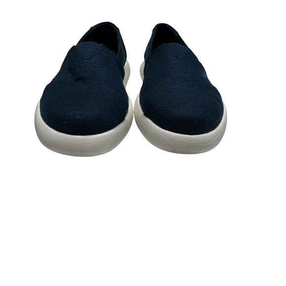 Toms Alpargata Mallow Navy Blue Slip-On Comfort Cushioned Sneaker Women's Sz 8.5 - Picture 7 of 11